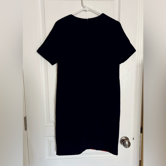 Vintage Sag Harbor Red and Black Mini Dress - Picture 2 of 5